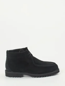 Ludwig Reiter – Desert Boots aus Veloursleder Schwarz