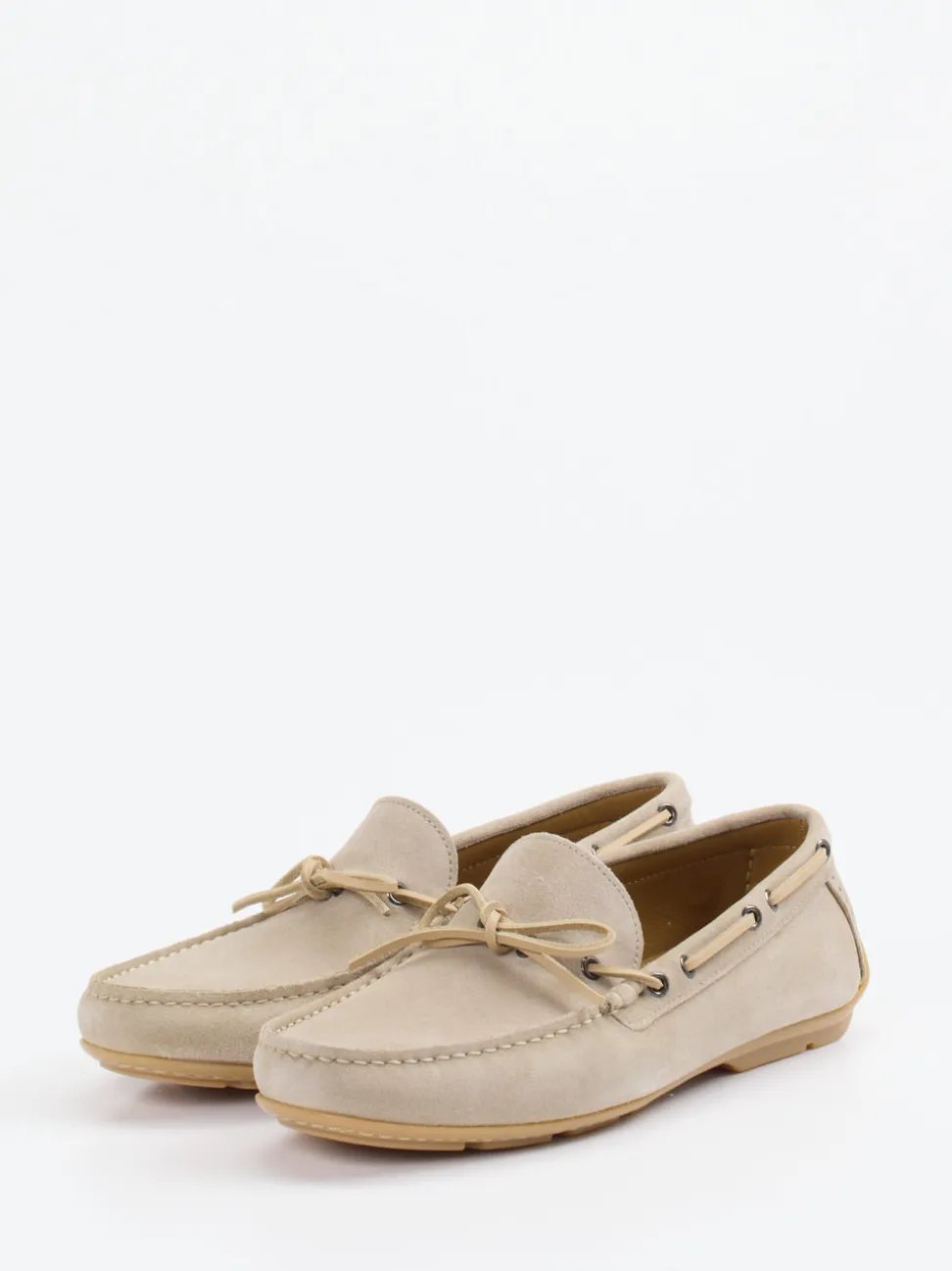 Ludwig Reiter – Mokassin aus Veloursleder beige
