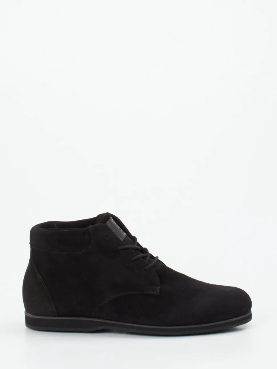 Ludwig Reiter – Schnürboots aus Veloursleder schwarz