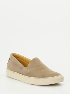Ludwig Reiter – Slip-Ons aus Veloursleder beige