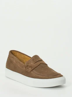 Ludwig Reiter – Slipper aus Veloursleder taupebraun