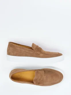 Ludwig Reiter – Slipper aus Veloursleder taupebraun