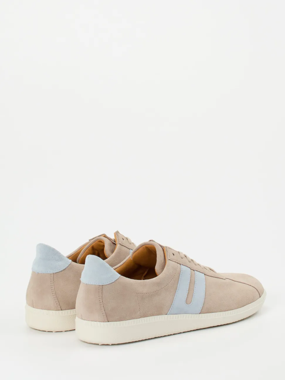 Ludwig Reiter – Sneaker aus Veloursleder beige