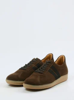 Ludwig Reiter – Sneaker aus Veloursleder Dunkelbraun