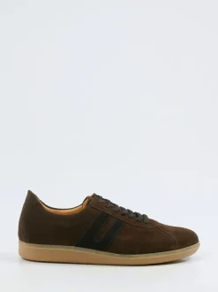 Ludwig Reiter – Sneaker aus Veloursleder Dunkelbraun