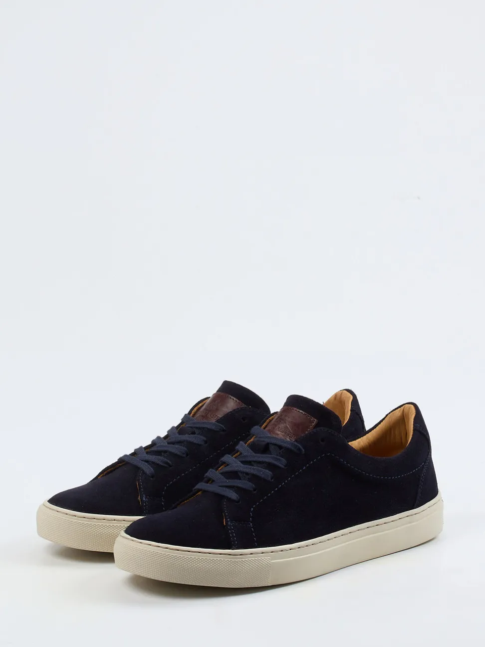Ludwig Reiter – Sneaker aus Veloursleder Dunkelblau