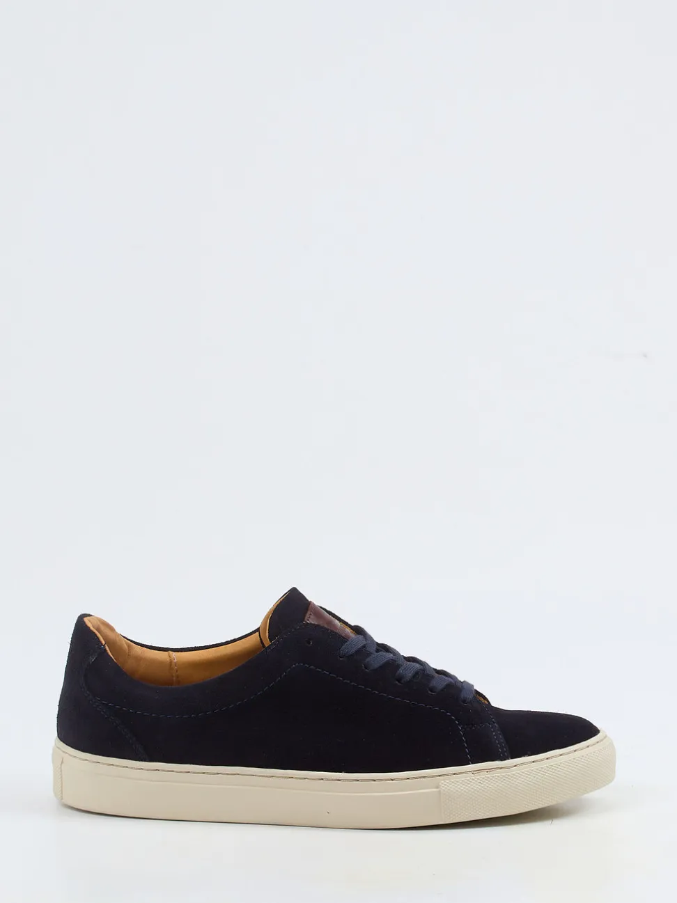 Ludwig Reiter – Sneaker aus Veloursleder Dunkelblau