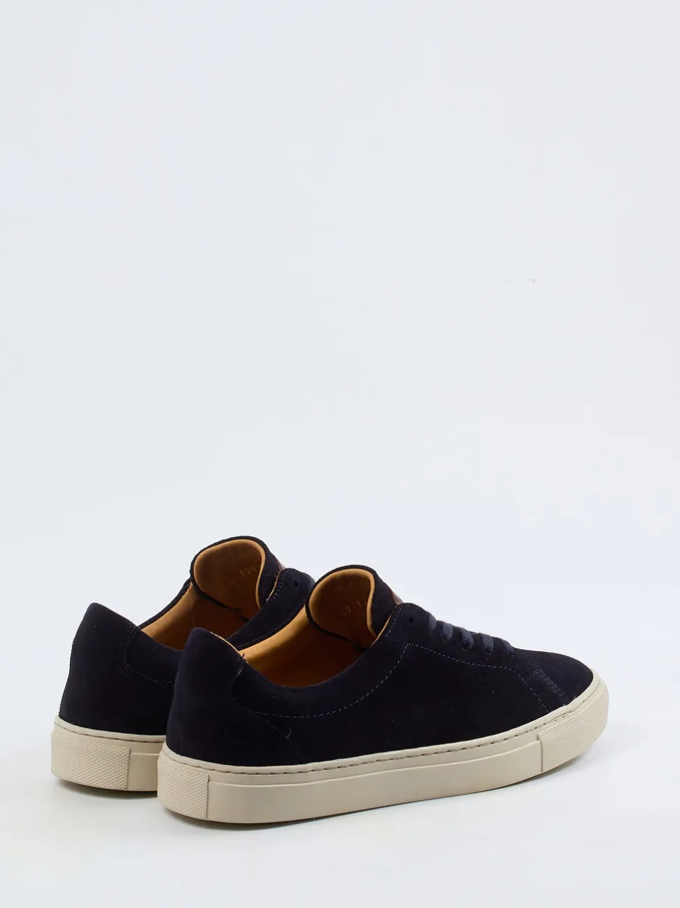Ludwig Reiter – Sneaker aus Veloursleder Dunkelblau