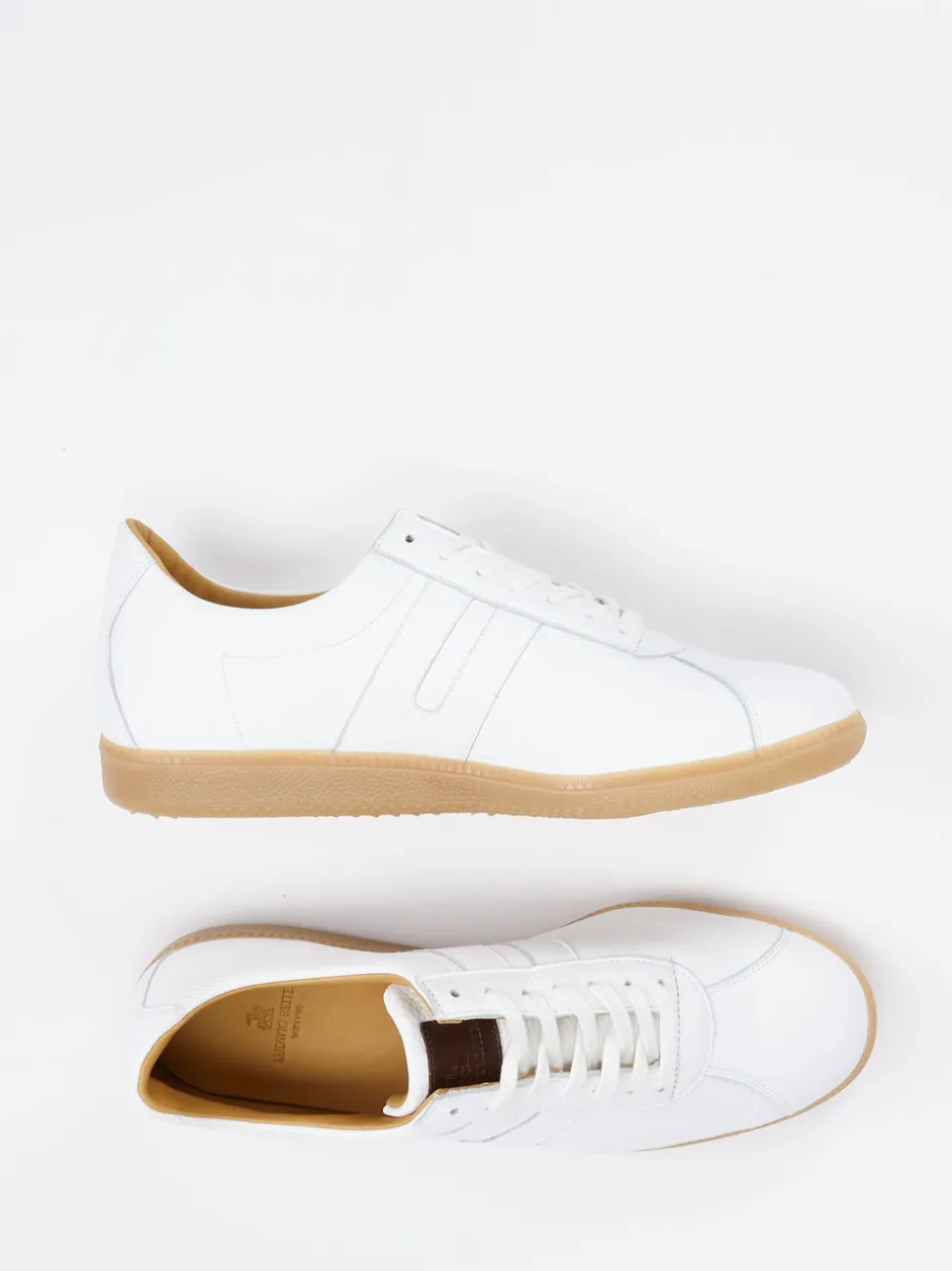 Ludwig Reiter – Sneaker aus Kalbleder Weiß