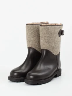 Ludwig Reiter – Winterstiefel aus Kalbleder und Wollfilz