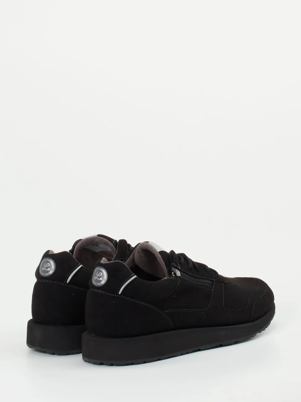 Lunge – Komfort-Sneaker aus Textil in Veloursoptik