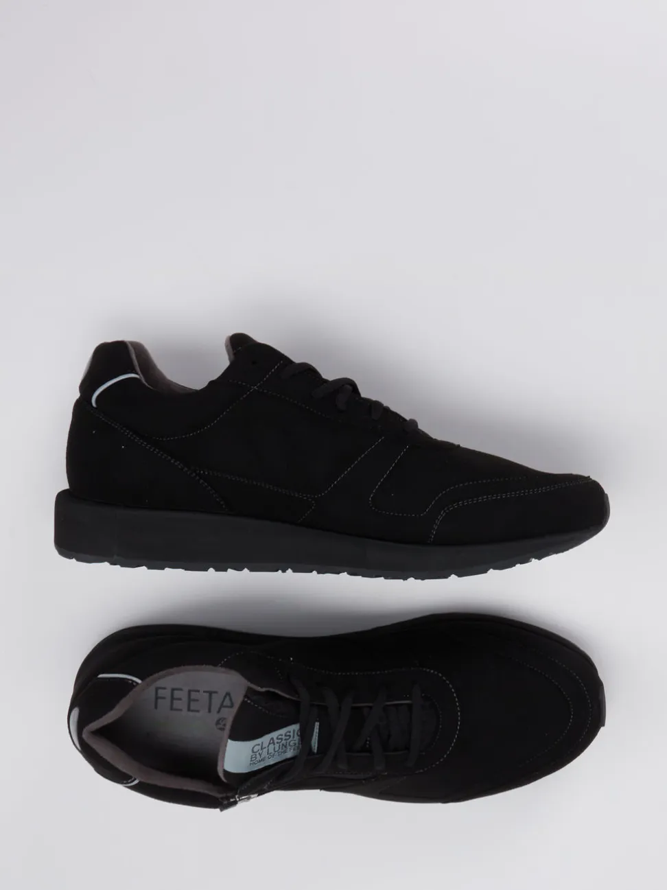 Lunge – Komfort-Sneaker aus Textil in Veloursoptik