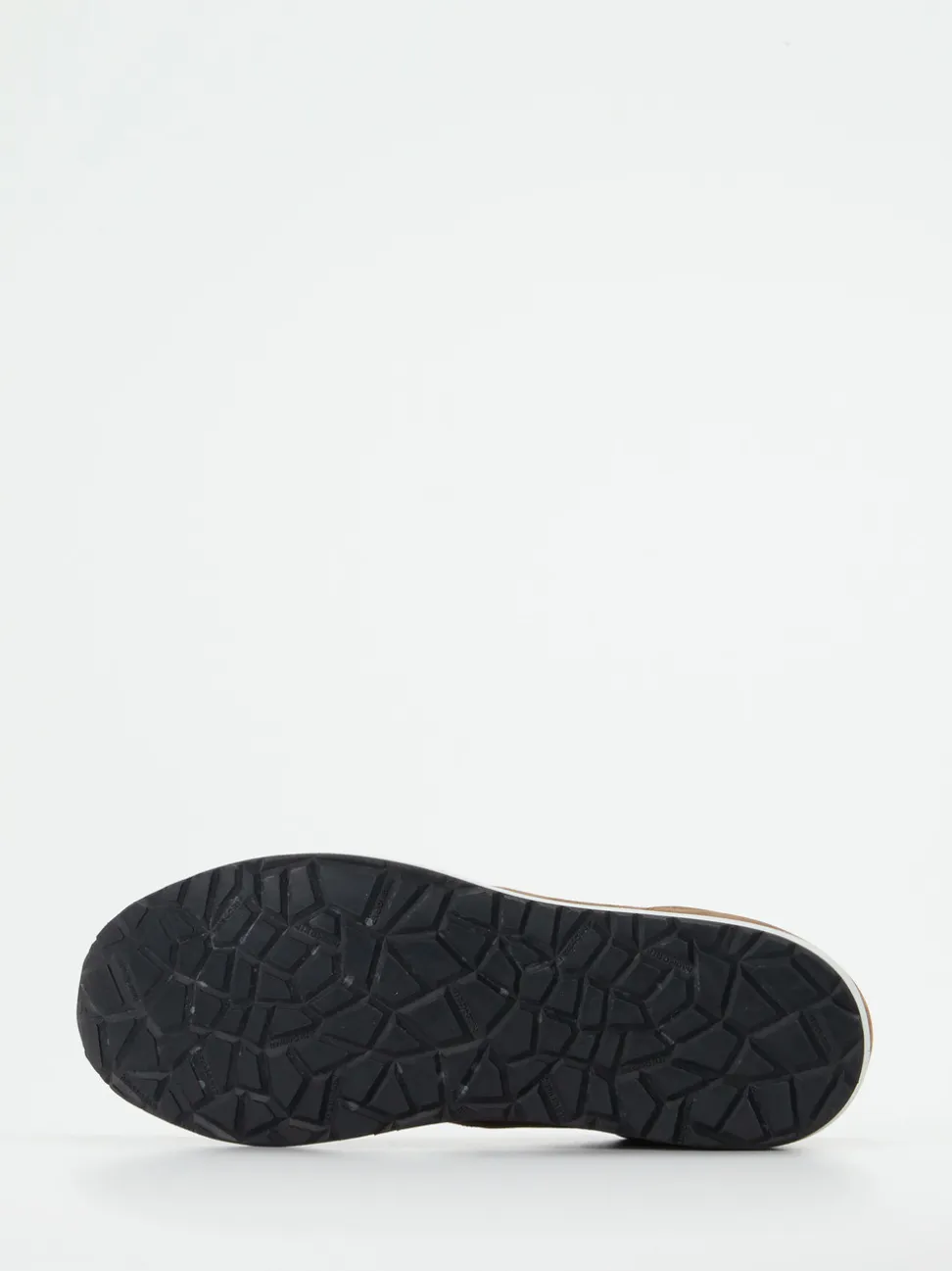 Lunge – Retro-Sneaker aus Kalbleder braun