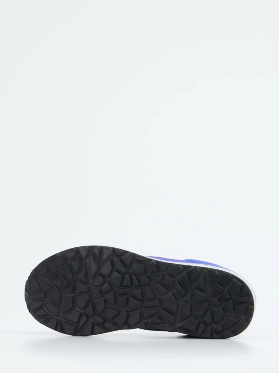 Lunge – Retro-Sneaker aus Textil in Violettblau