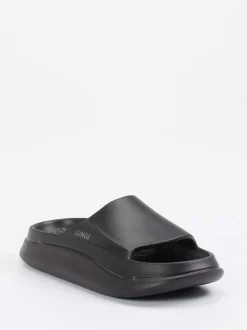 Lunge – Slides aus EVA-Schaum schwarz