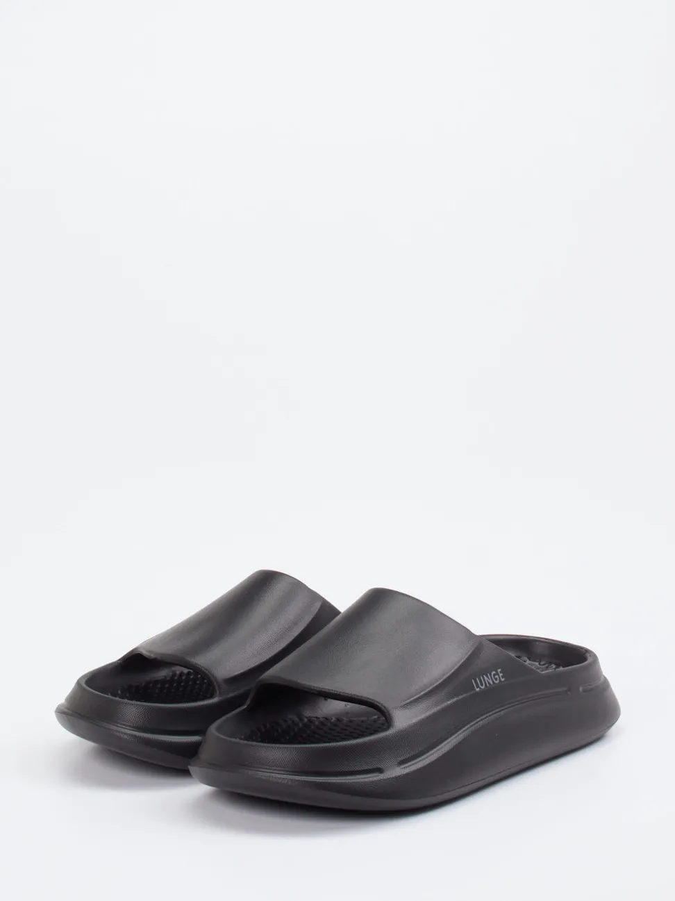 Lunge – Slides aus EVA-Schaum schwarz