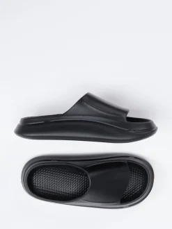 Lunge – Slides aus EVA-Schaum schwarz