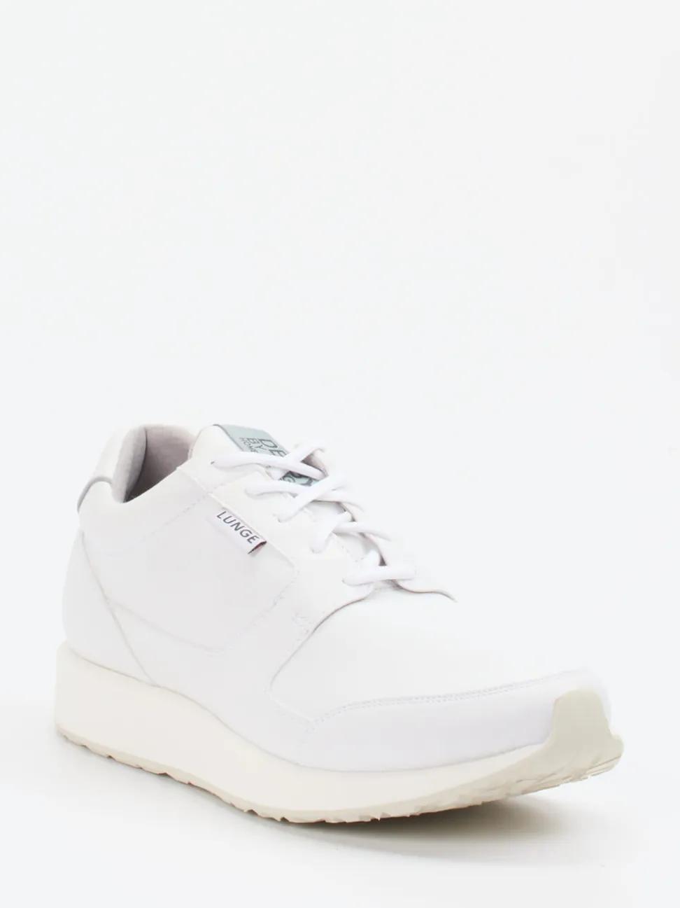 Lunge – Sneaker aus Textil in Weiß