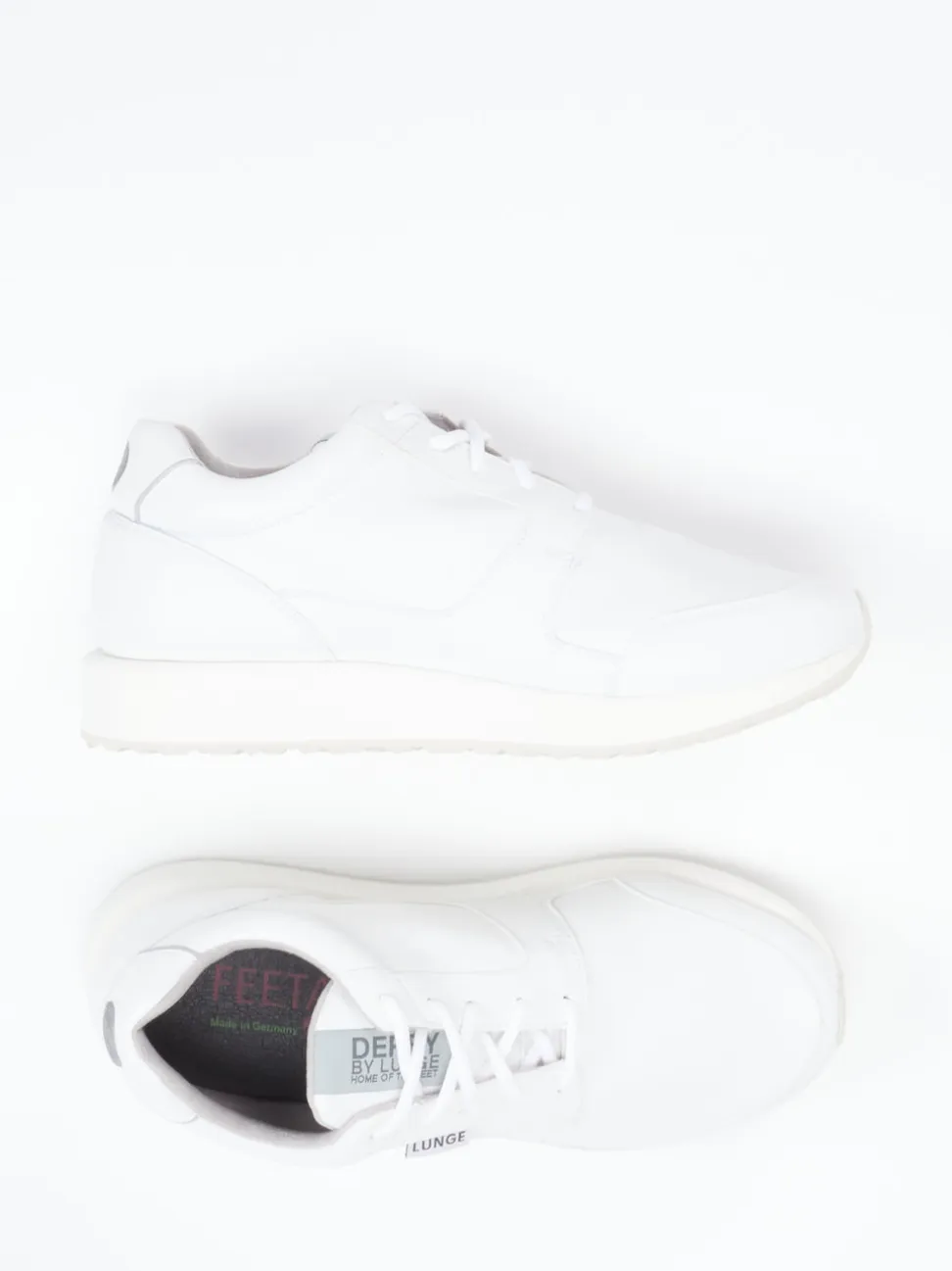 Lunge – Sneaker aus Textil in Weiß