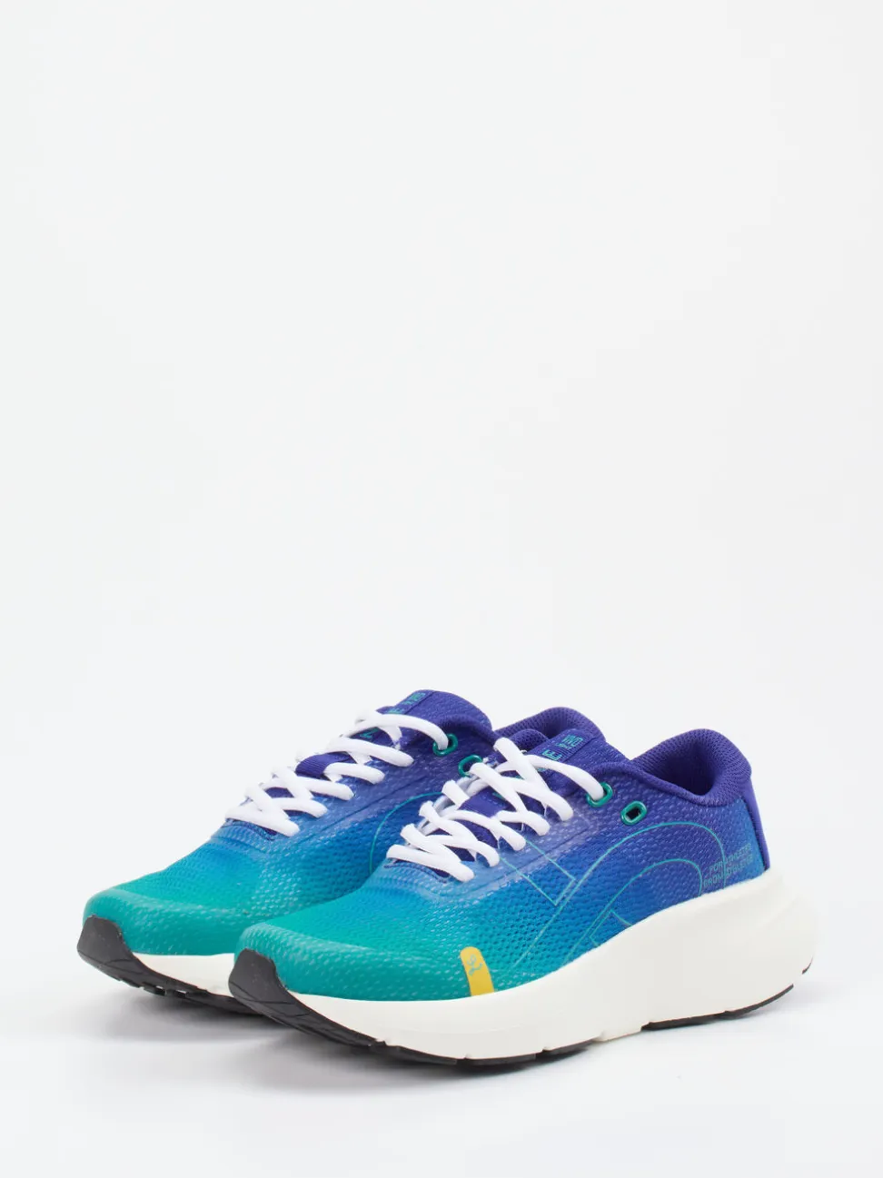 Lunge – Sneaker aus Textil in Türkisblau