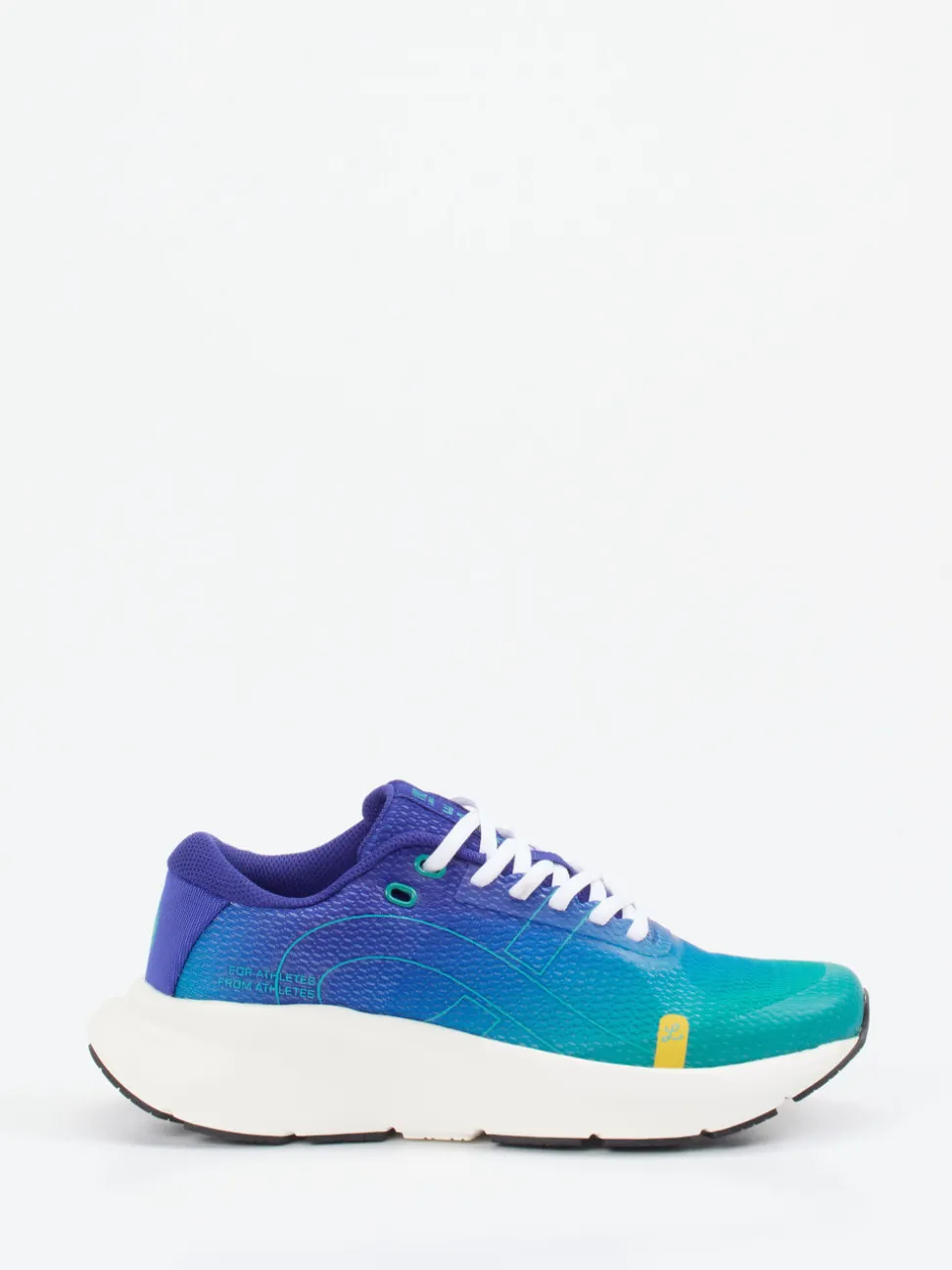 Lunge – Sneaker aus Textil in Türkisblau