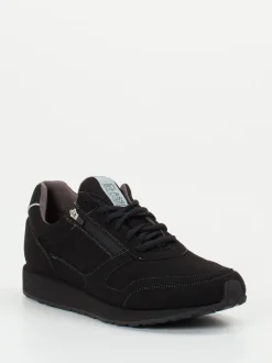 Lunge – Sneaker aus Textil in Velourslederoptik