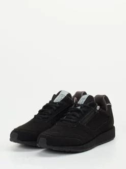 Lunge – Sneaker aus Textil in Velourslederoptik