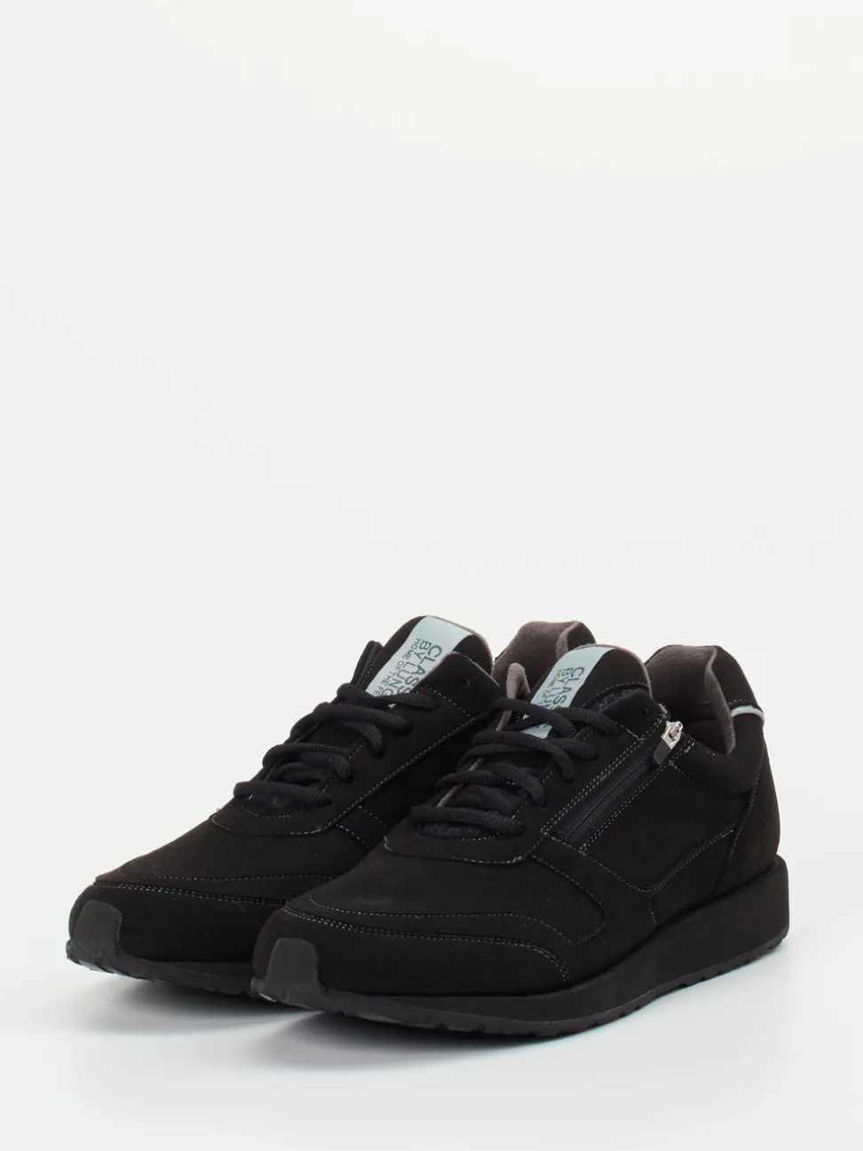 Lunge – Sneaker aus Textil in Velourslederoptik