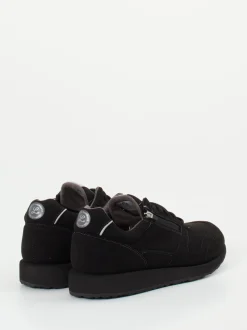 Lunge – Sneaker aus Textil in Velourslederoptik