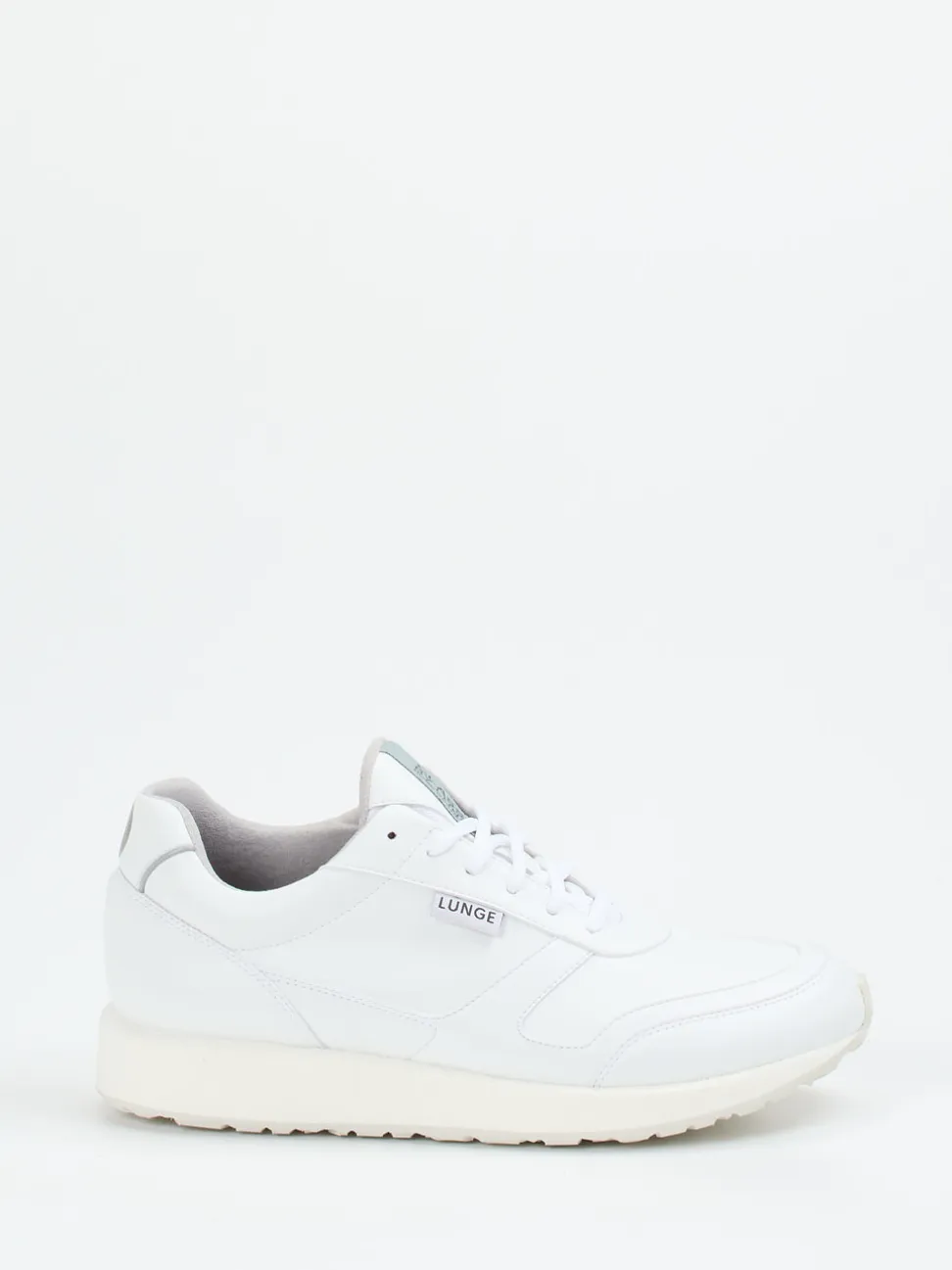 Lunge – Sneaker aus Textil in Weiß