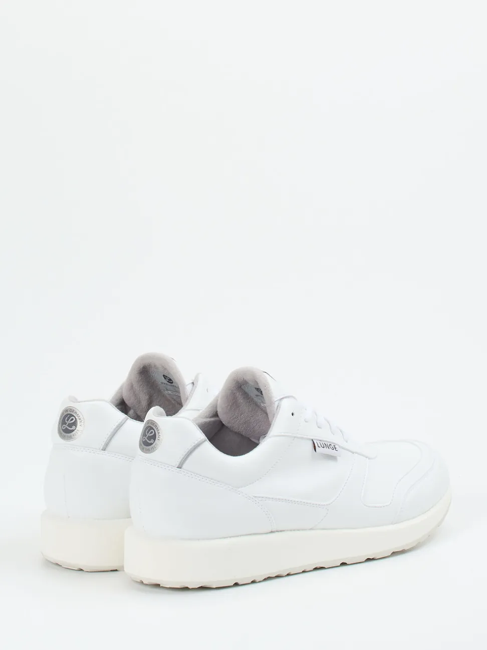 Lunge – Sneaker aus Textil in Weiß