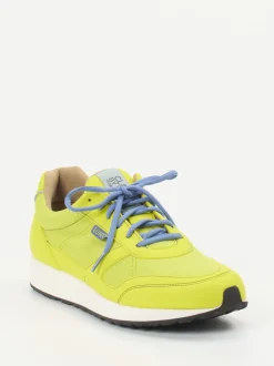 Lunge – Sneaker aus Textil in Limettengelb