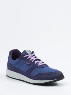 Lunge – Sneaker aus Textil in Indigoblau