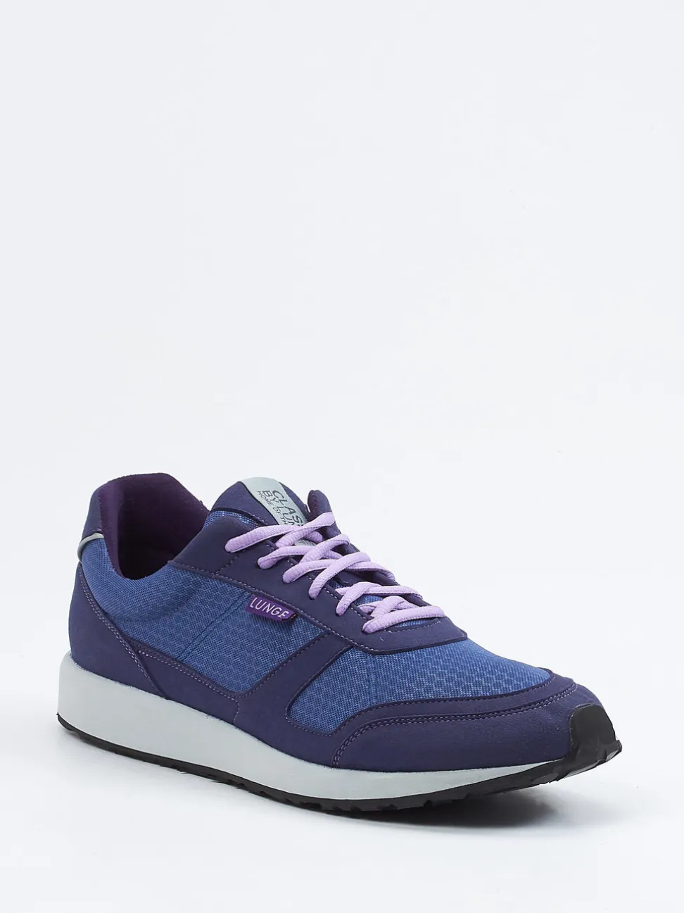 Lunge – Sneaker aus Textil in Indigoblau