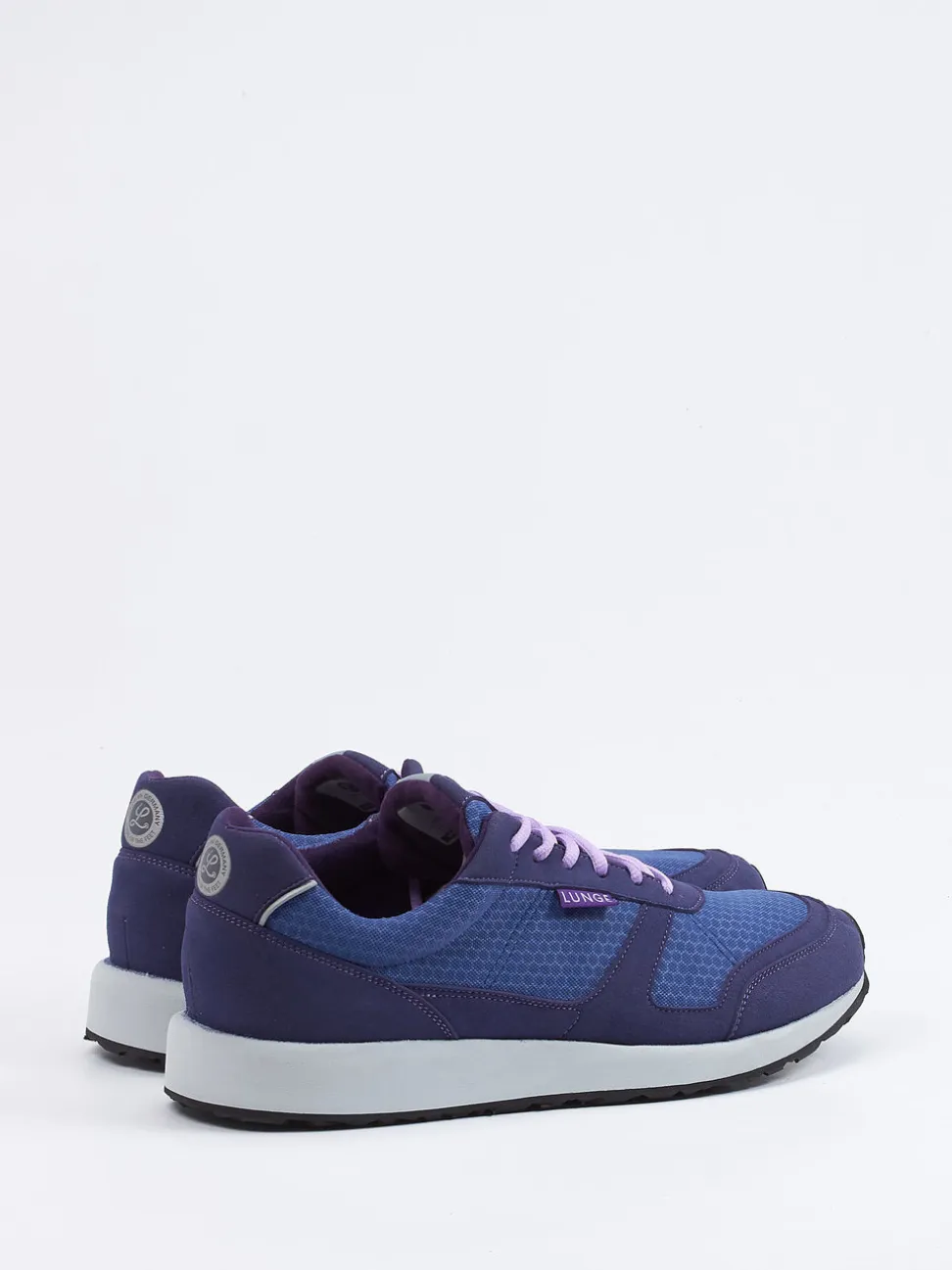 Lunge – Sneaker aus Textil in Indigoblau