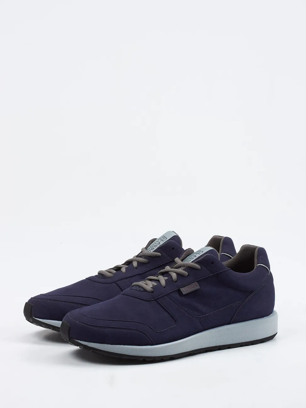 Lunge – Sneaker aus Textil in Dunkelblau