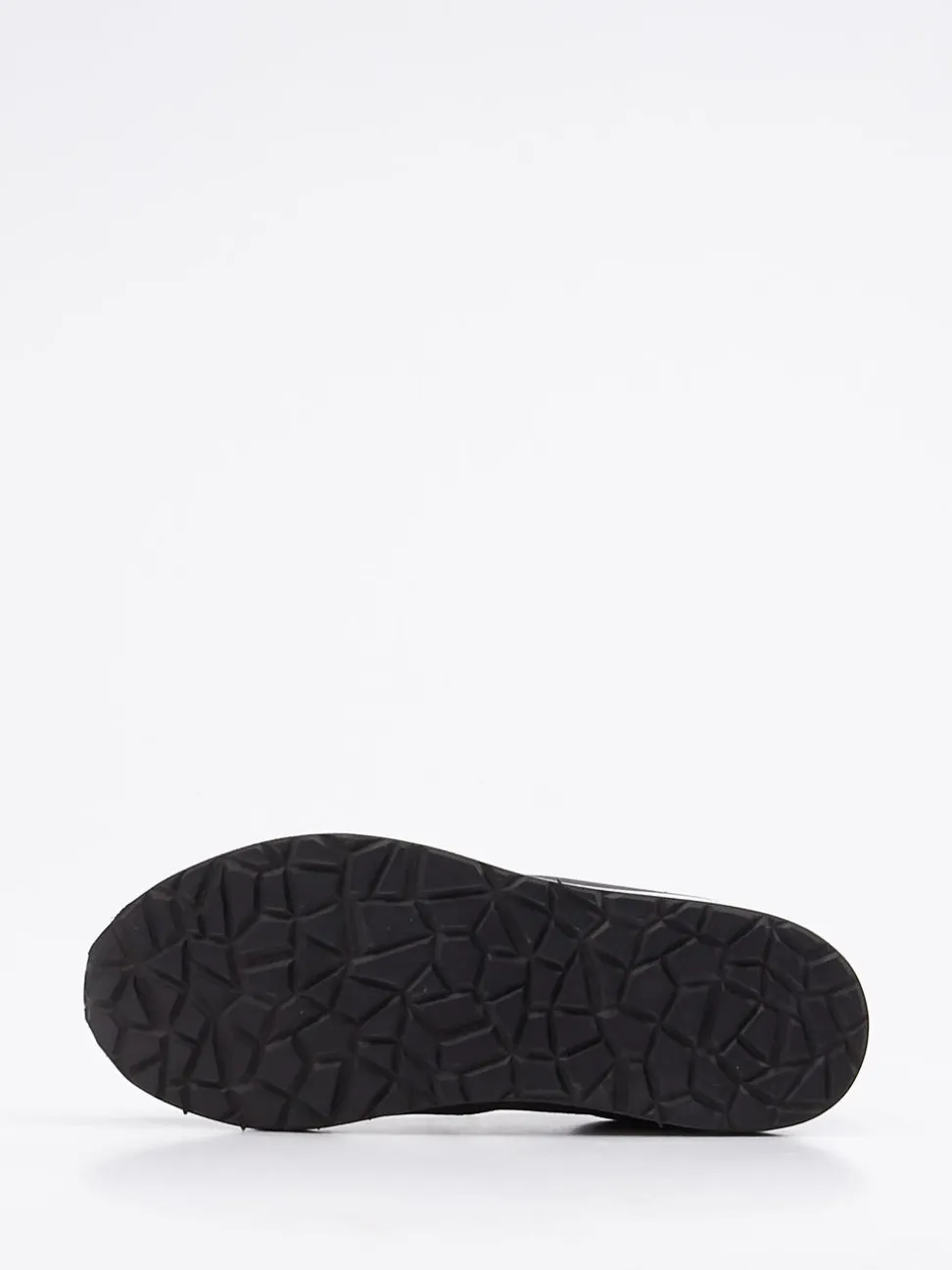 Lunge – Sneaker aus Textil in Veloursoptik Grau