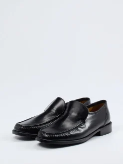 Maestro Eugenio – Loafer aus Glattleder schwarz