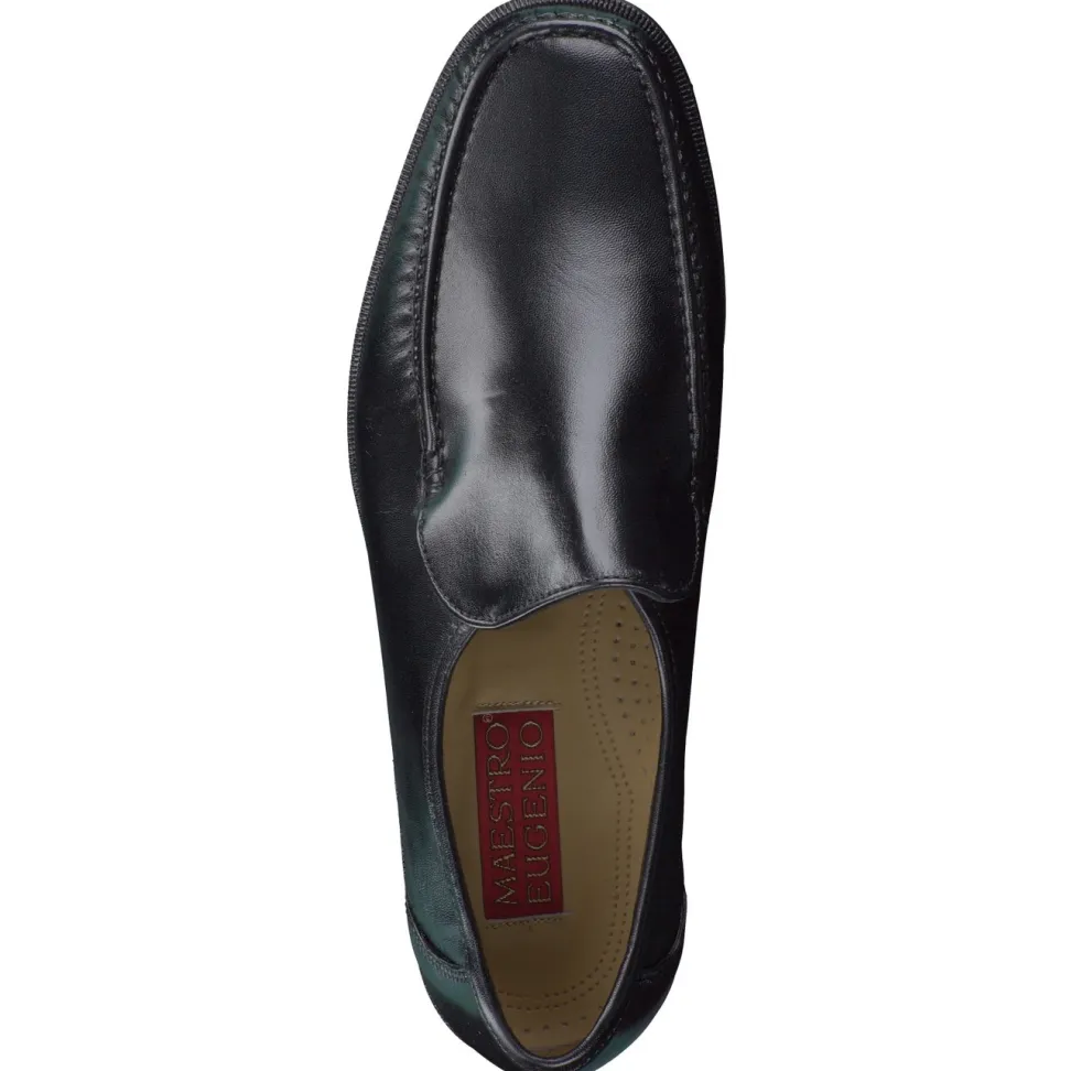 Maestro Eugenio – Loafer aus Glattleder schwarz
