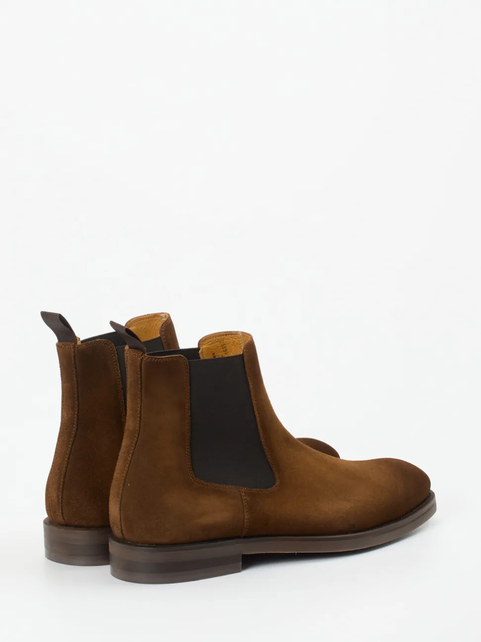 Magnanni – Chelsea Boots aus Veloursleder braun