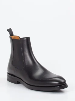 Magnanni – Chelsea Boots aus Kalbleder Schwarz