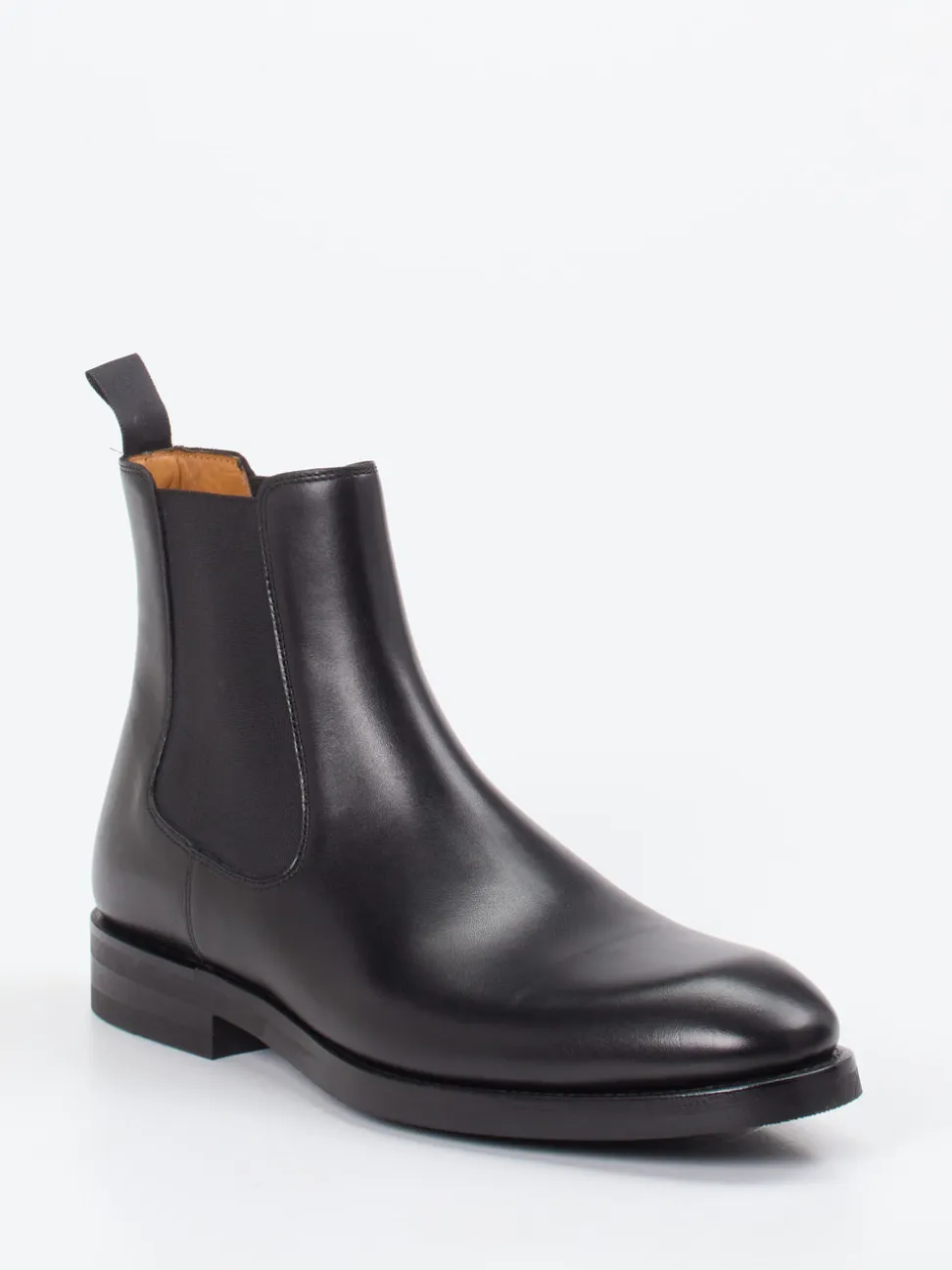 Magnanni – Chelsea Boots aus Kalbleder Schwarz