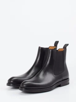 Magnanni – Chelsea Boots aus Kalbleder Schwarz