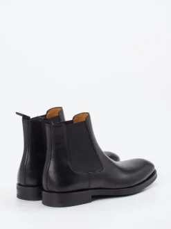 Magnanni – Chelsea Boots aus Kalbleder Schwarz