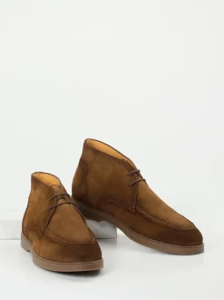 Magnanni – Desert Boots aus Veloursleder Braun