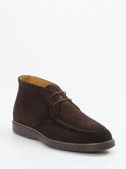 Magnanni – Desert Boots aus Veloursleder Dunkelbraun