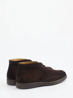 Magnanni – Desert Boots aus Veloursleder Dunkelbraun