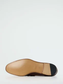 Magnanni – Penny Loafer aus Kalbleder mittelbraun