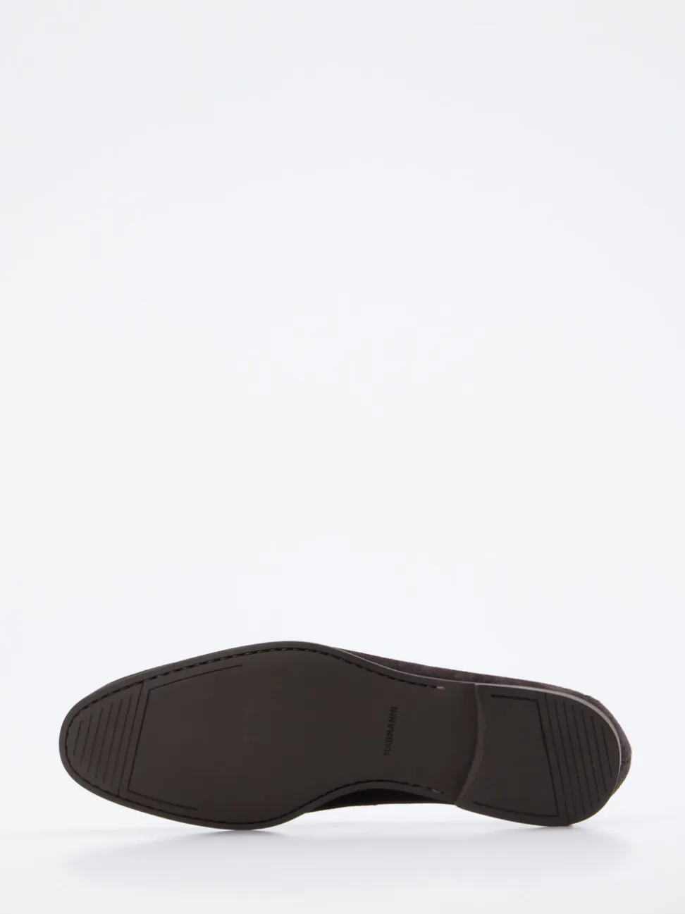 Magnanni – Penny Loafer aus Veloursleder Dunkelbraun