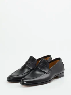 Magnanni – Penny Loafer aus Kalbleder Schwarz
